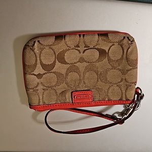 Coach wristlet